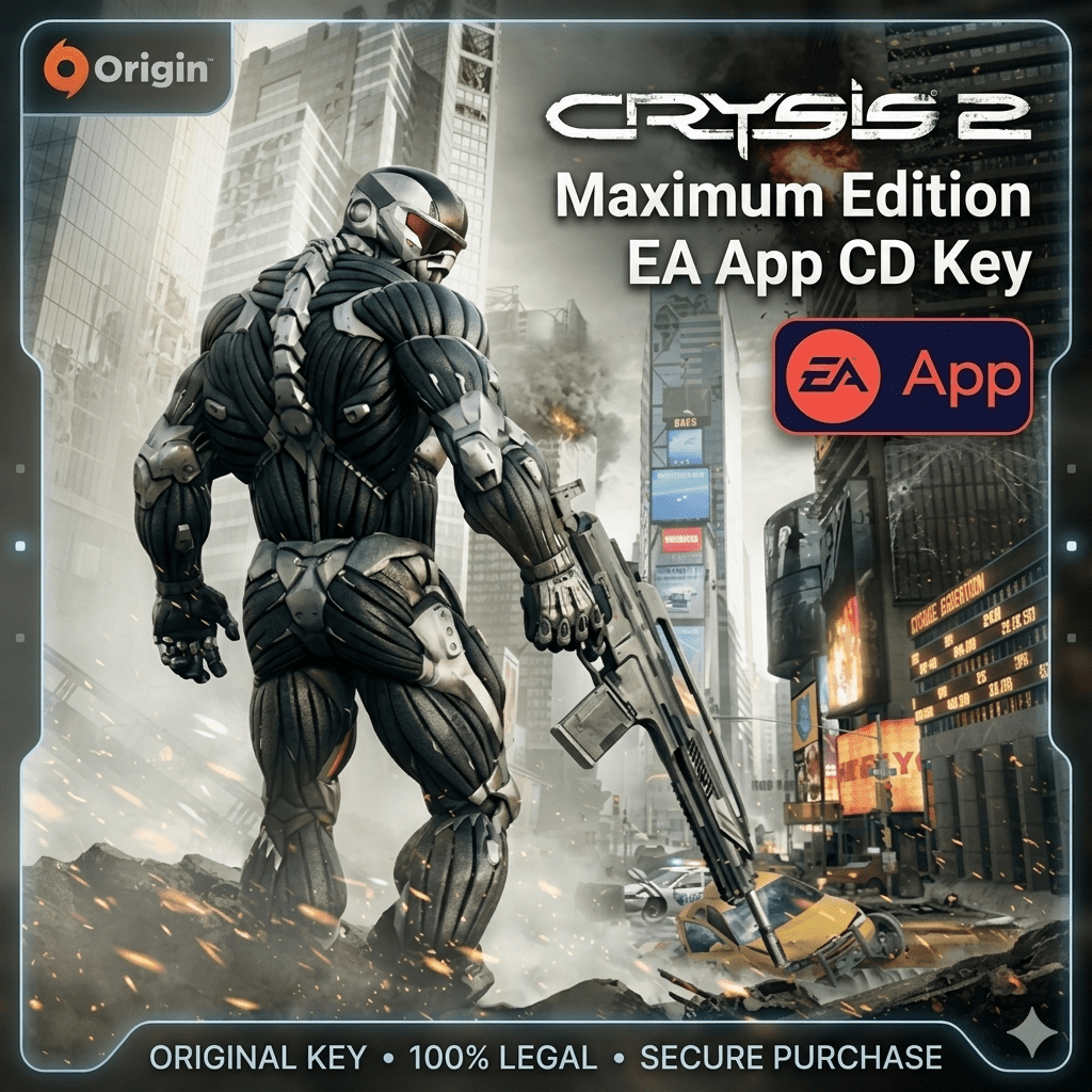 Crysis 2: Maximum Edition – PC EA App Clave Global (Key) – Entrega Inmediata